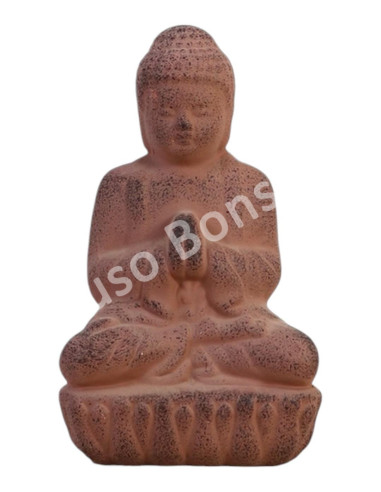 Luso Bonsai | Buddha Ceramic Mini "Sitting" - Brown